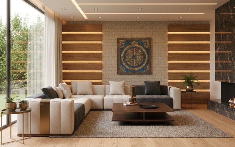 Living Room Interior Design Ideas for Modern Homes | Naksha Store